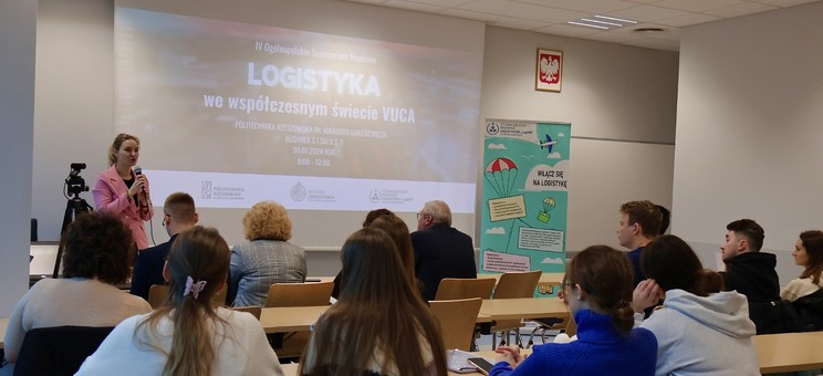 IV Ogólnopolskie Seminarium Naukowego  "Logistyka we współczesnym świecie VUCA",