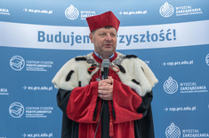 Rektor PRz - prof. dr hab. inż. Piotr Koszelnik, fot. Arkadiusz Surowiec